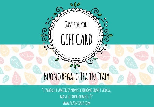 Gift Card - Tea in Italy
